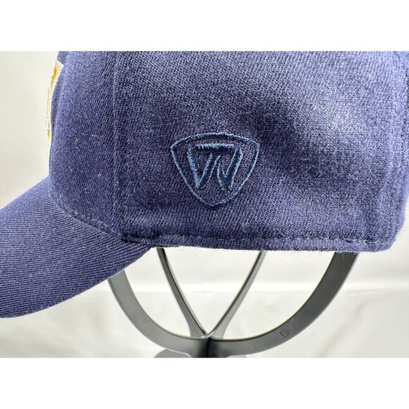 Marquette University Golden Eagles Navy Blue Ball Cap Top Of‎ The World One Fit - Picture 5 of 16